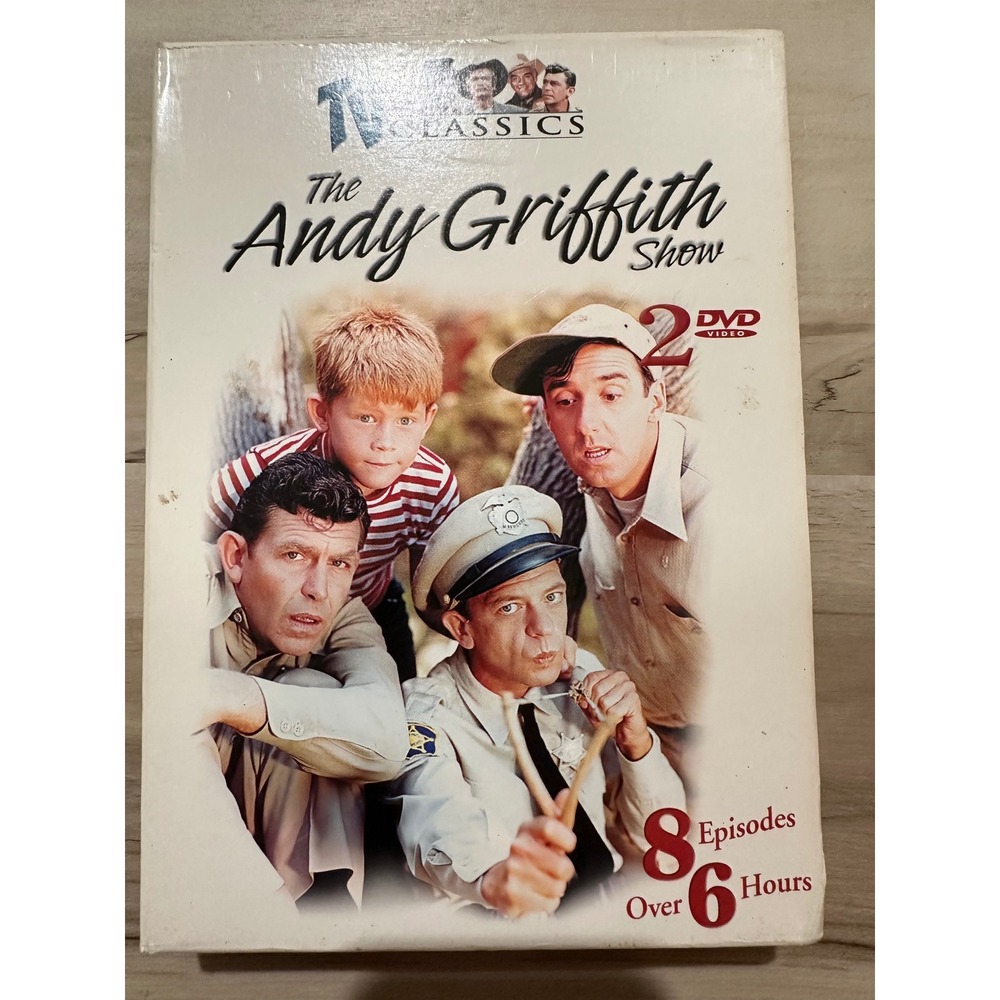The Andy Griffith Show TV Classics 2 DVD Set 8 Episodes 6 Hours Mayberry Comedy